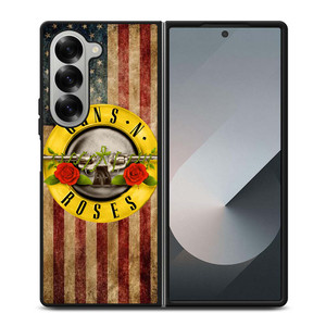 GUNS N ROSES ROCK BAND AMERICA Samsung Galaxy Z Fold 6 Case Cover