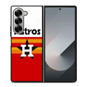HOUSTON ASTROS LOGO MLB BASEBALL TEAM ICON Samsung Galaxy Z Fold 6 Case Cover
