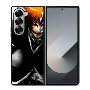 ICHIGO KUROSAKI BLEACH ANIME 2 Samsung Galaxy Z Fold 6 Case Cover ICHIGO KUROSAKI BLEACH ANIME 2 Samsung Galaxy Z Fold 6 Case Cover