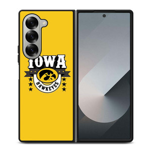 IOWA HAWKEYES LOGO UNIVERSITY BASKETBALL TEAM Samsung Galaxy Z Fold 6 Case Cover