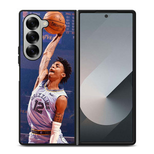 JA MORANT MEMPHIS GRIZZLIES DUNK Samsung Galaxy Z Fold 6 Case Cover JA MORANT MEMPHIS GRIZZLIES DUNK Samsung Galaxy Z Fold 6 Case Cover