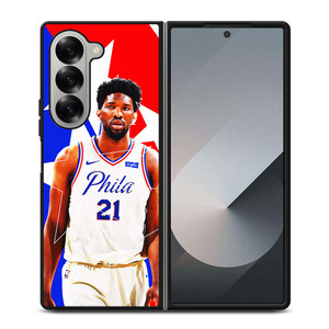 JOEL EMBIID PHILADELPHIA SIXERS 2 Samsung Galaxy Z Fold 6 Case Cover JOEL EMBIID PHILADELPHIA SIXERS 2 Samsung Galaxy Z Fold 6 Case Cover