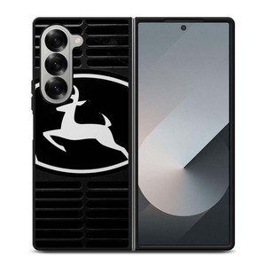 JOHN DEERE TRACTOR LOGO BLACK Samsung Galaxy Z Fold 6 Case Cover JOHN DEERE TRACTOR LOGO BLACK Samsung Galaxy Z Fold 6 Case Cover