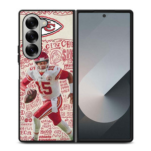 KANSAS CITY CHIEFS 15 PATRICK MAHOMES Samsung Galaxy Z Fold 6 Case Cover