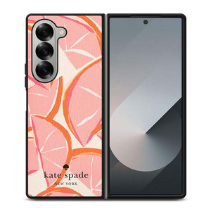 KATE SPADE NEW YORK GRAPEFRUIT Samsung Galaxy Z Fold 6 Case Cover