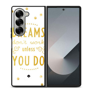 KATE SPADE NEW YORK QUOTES 2 Samsung Galaxy Z Fold 6 Case Cover KATE SPADE NEW YORK QUOTES 2 Samsung Galaxy Z Fold 6 Case Cover