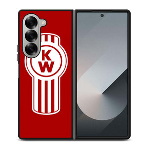 KENWORTH TRUCK RED LOGO Samsung Galaxy Z Fold 6 Case Cover KENWORTH TRUCK RED LOGO Samsung Galaxy Z Fold 6 Case Cover