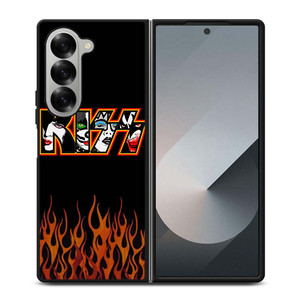 KISS ROCK BAND MEMBERS Samsung Galaxy Z Fold 6 Case Cover