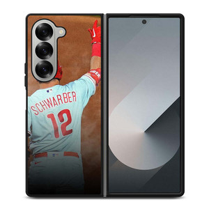 KYLE SCHWARBER PHILADELPHIA PHILLIES Samsung Galaxy Z Fold 6 Case Cover