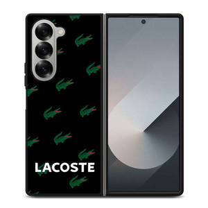 LACOSTE LOGO PATTERN Samsung Galaxy Z Fold 6 Case Cover