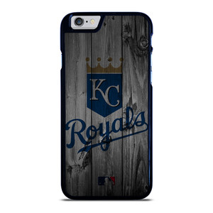 KANSAS CITY ROYALS BASEBALL MLB WOOD LOGO iPhone 6 / 6S Case Cover