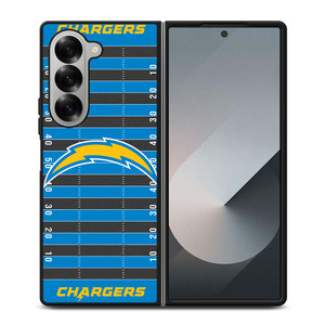 LOS ANGELES CHARGERS FOOTBALL FIELD Samsung Galaxy Z Fold 6 Case Cover