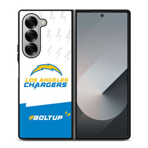 LOS ANGELES CHARGERS FOOTBALL LOGO BOLT UP Samsung Galaxy Z Fold 6 Case Cover