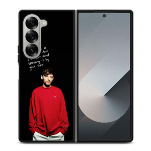 LOUIS TOMLINSON QUOTES Samsung Galaxy Z Fold 6 Case Cover