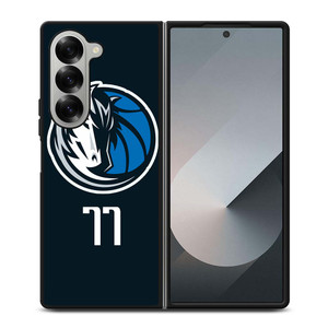 LUKA DONCIC DALLAS MAVERICKS LOGO Samsung Galaxy Z Fold 6 Case Cover