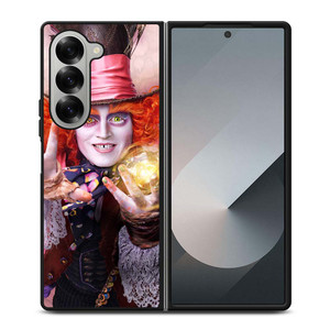 MAD HATTER ALICE IN WONDERLAND MOVIES 2 Samsung Galaxy Z Fold 6 Case Cover
