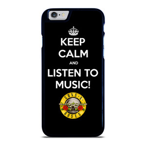 KEEP CALM AND LISTEN GUNS N ROSES iPhone 6 / 6S Case Cover