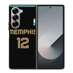 MEMPHIS GRIZZLIES JA MORANT NBA BASKETBALL Samsung Galaxy Z Fold 6 Case Cover