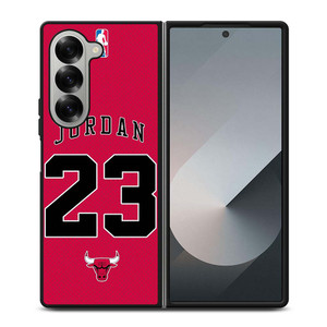 MICHAEL JORDAN 23 CHICAGO BULLS Samsung Galaxy Z Fold 6 Case Cover