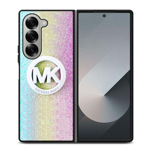 MICHAEL KORS MK LOGO RAINBOW Samsung Galaxy Z Fold 6 Case Cover