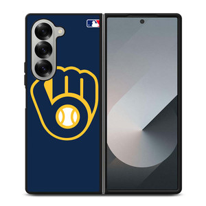 MILWAUKEE BREWERS MLB LOGO Samsung Galaxy Z Fold 6 Case Cover