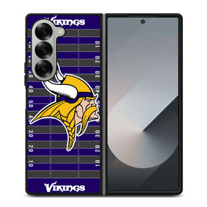 MINNESOTA VIKINGS FOOTBALL FIELD Samsung Galaxy Z Fold 6 Case Cover