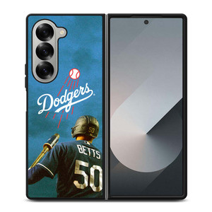 MOOKIE BETTS LOS ANGELES DODGERS Samsung Galaxy Z Fold 6 Case Cover
