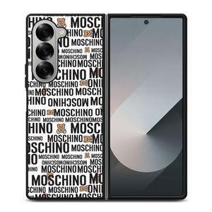 MOSCHINO ABSTRACT LOGO Samsung Galaxy Z Fold 6 Case Cover