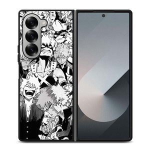MY HERO ACADEMIA MANGA ANIME COLLAGE Samsung Galaxy Z Fold 6 Case Cover