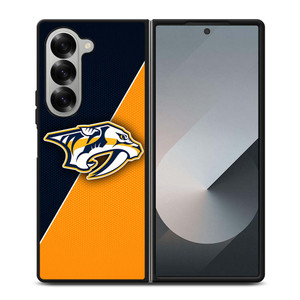 NASHVILLE PREDATORS NHL HOCEKY LOGO Samsung Galaxy Z Fold 6 Case Cover