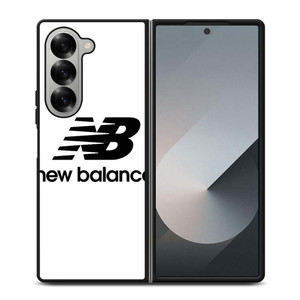 NEW BALANCE WHITE LOGO Samsung Galaxy Z Fold 6 Case Cover