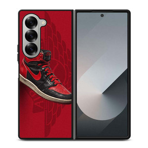 NIKE AIR JORDAN SHOES LOGO Samsung Galaxy Z Fold 6 Case Cover