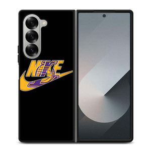 NIKE LOS ANGELES LAKERS SWOOSH Samsung Galaxy Z Fold 6 Case Cover