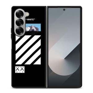 OFF WHITE KAWS AIR Samsung Galaxy Z Fold 6 Case Cover