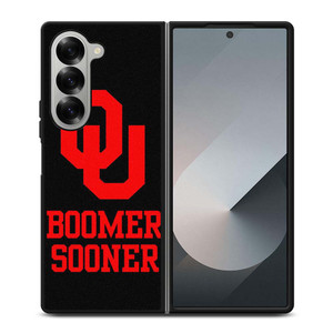 OKLAHOMA BOOMER SOONER FOOTBALL Samsung Galaxy Z Fold 6 Case Cover