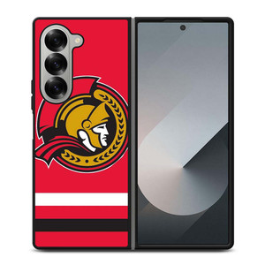 OTTAWA SENATORS LOGO HOCKEY TEAM LOGO Samsung Galaxy Z Fold 6 Case Cover