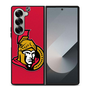OTTAWA SENATORS LOGO NHL HOCKEY TEAM LOGO Samsung Galaxy Z Fold 6 Case Cover