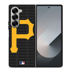 PITTSBURGH PIRATES BASEBALL BLACK Samsung Galaxy Z Fold 6 Case Cover
