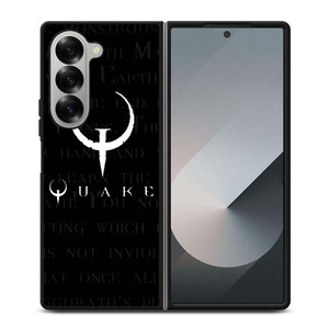 QUAKE GAMES LOGO 2 Samsung Galaxy Z Fold 6 Case Cover