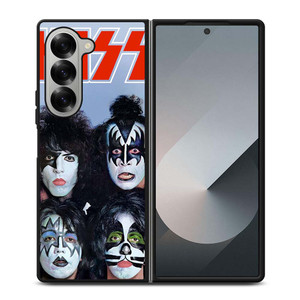 ROCK AND ROLL BAND KISS Samsung Galaxy Z Fold 6 Case Cover