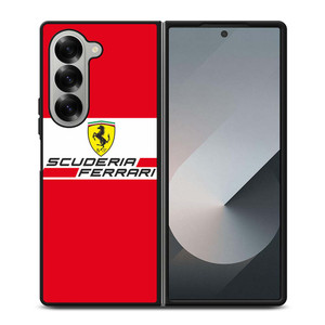 SCUDERIA FERRARI LOGO Samsung Galaxy Z Fold 6 Case Cover SCUDERIA FERRARI LOGO Samsung Galaxy Z Fold 6 Case Cover