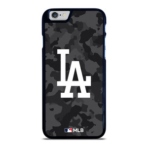 LOS ANGELES DODGERS BASEBALL BLACK CAMO iPhone 6 / 6S Case Cover