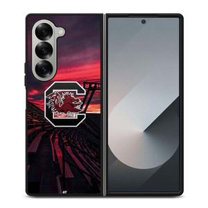 SOUTH CAROLINA GAMECOCKS FOOTBALL UNIVERSITY LOGO Samsung Galaxy Z Fold 6 Case Cover