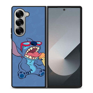 STITCH DISNEY CARTOON ICE CREAM Samsung Galaxy Z Fold 6 Case Cover