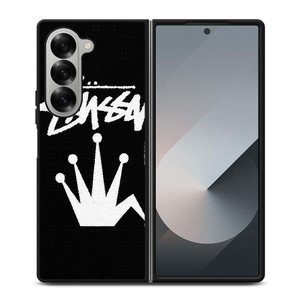 STUSSY PARIS BENT CROWN Samsung Galaxy Z Fold 6 Case Cover