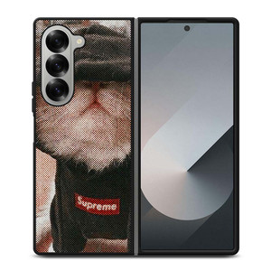 SUPREME CUTE CAT Samsung Galaxy Z Fold 6 Case Cover
