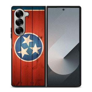TENNESSEE FLAG WOOD Samsung Galaxy Z Fold 6 Case Cover