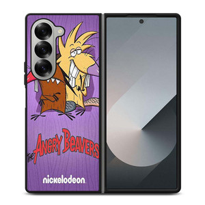 THE ANGRY BEAVERS NICKLODEON CARTOON Samsung Galaxy Z Fold 6 Case Cover