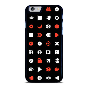 LOVE DEATH AND ROBOTS PATTERN iPhone 6 / 6S Case Cover