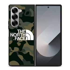 THE NORTH FACE LOGO CAMO Samsung Galaxy Z Fold 6 Case Cover